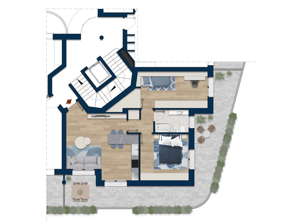Immagine 10 di Appartamento in vendita  in Via Santa Cecilia 1 a Varedo