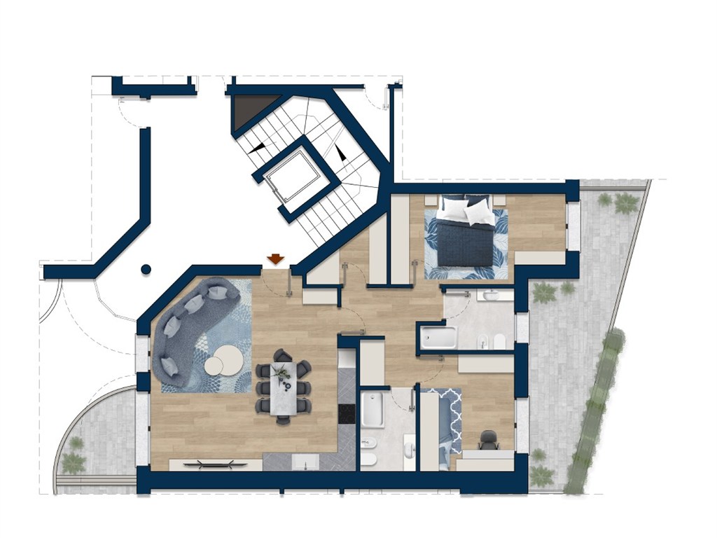 Immagine 12 di Appartamento in vendita  in Via Santa Cecilia 1 a Varedo