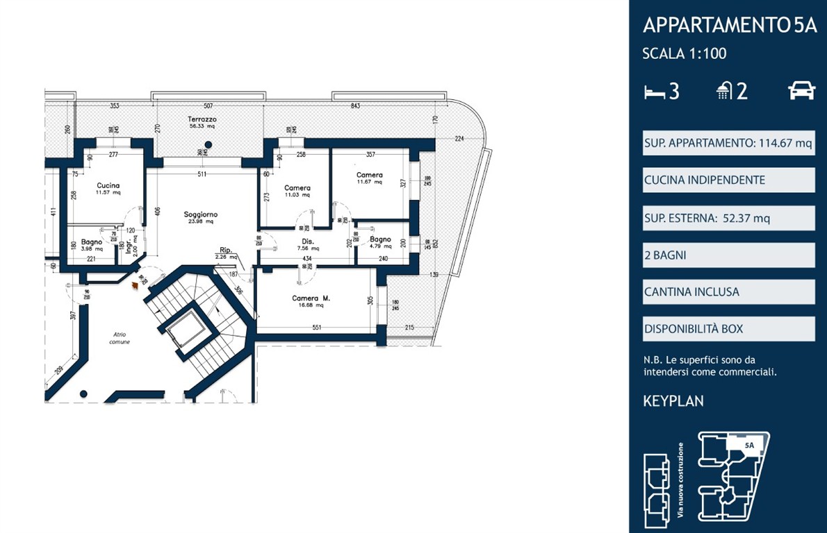 Immagine 13 di Appartamento in vendita  in Via Santa Cecilia 1 a Varedo