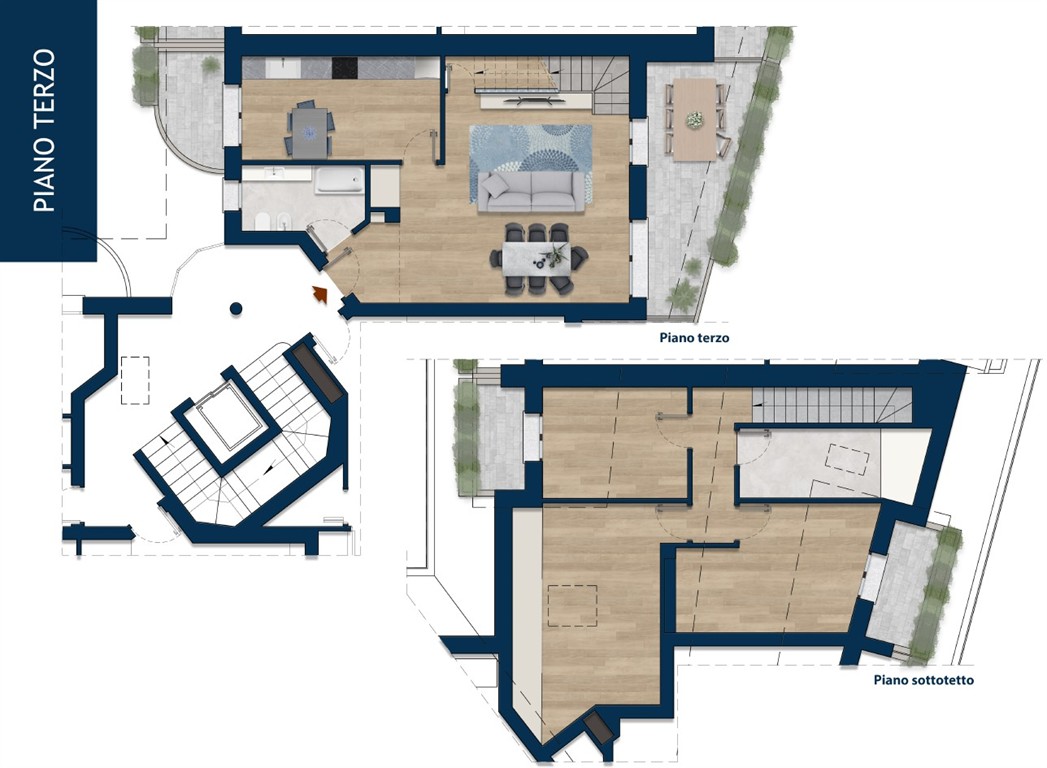 Immagine 13 di Appartamento in vendita  in Via Santa Cecilia 1 a Varedo