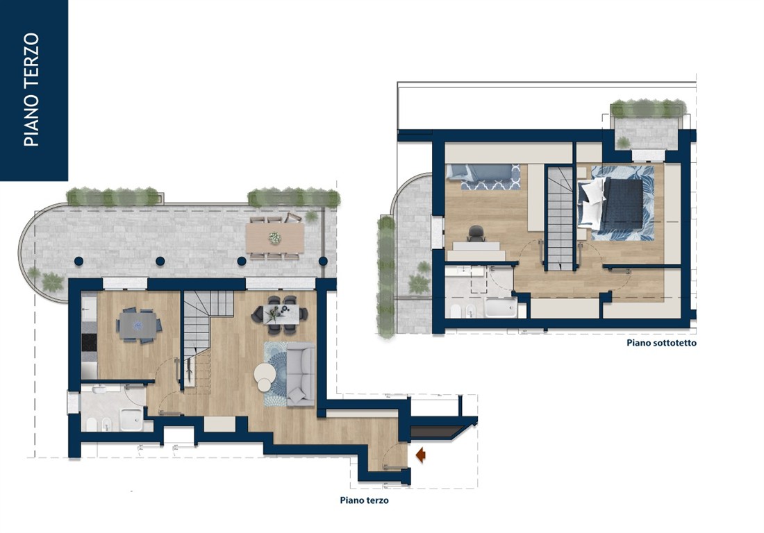 Immagine 13 di Appartamento in vendita  in Via Santa Cecilia 1 a Varedo