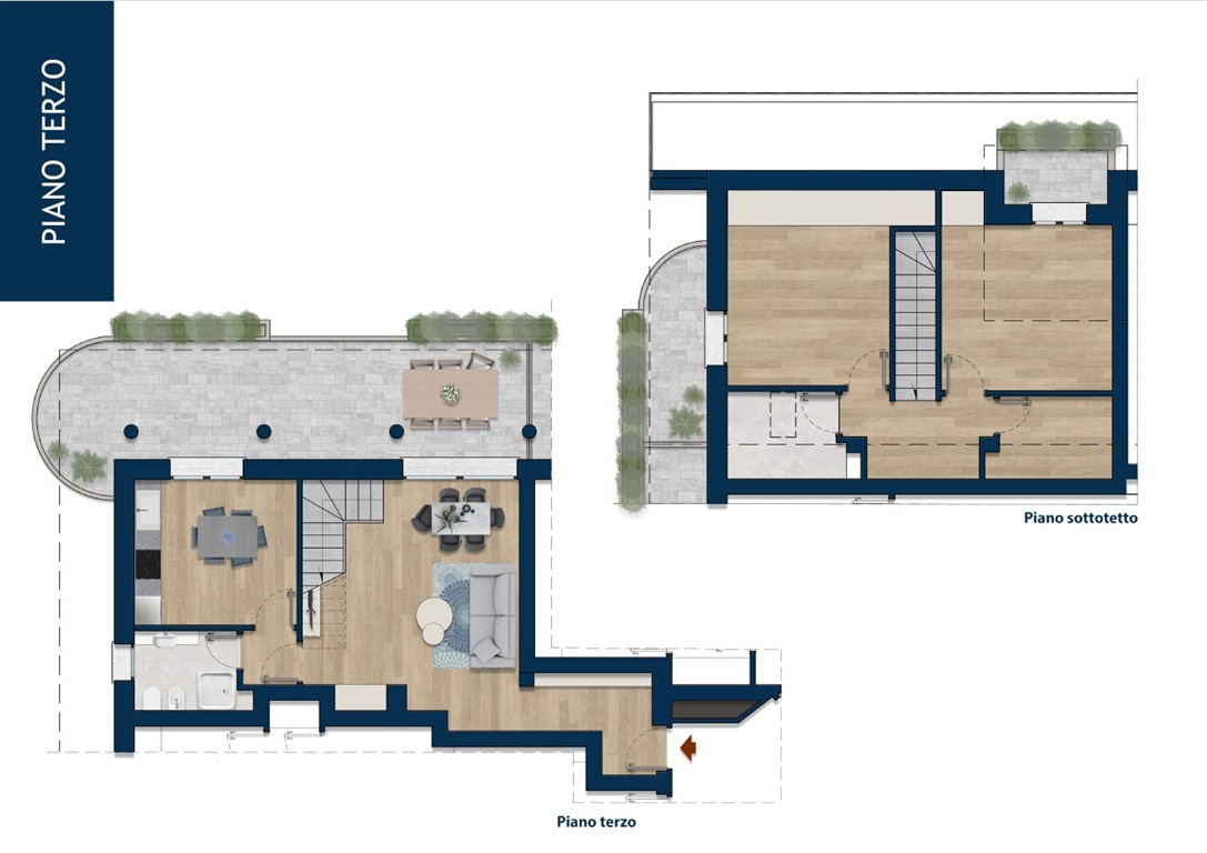 Immagine 11 di Appartamento in vendita  in Via Santa Cecilia 1 a Varedo