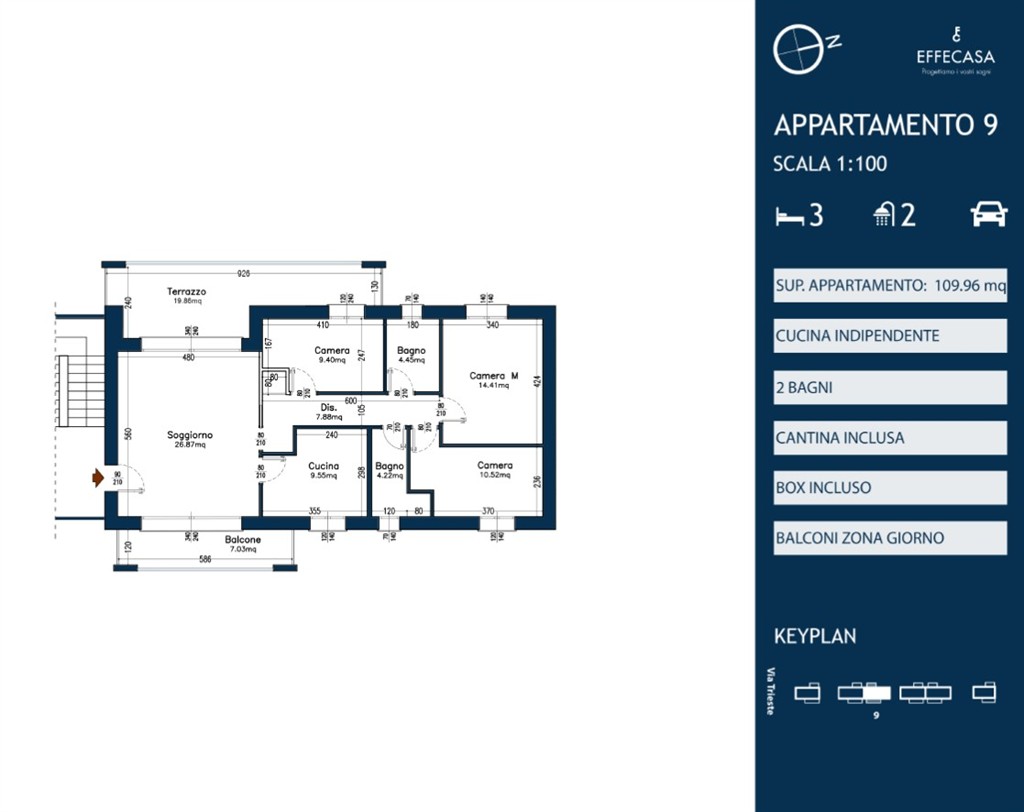 Immagine 12 di Appartamento in vendita  in Via Trieste a Cesate