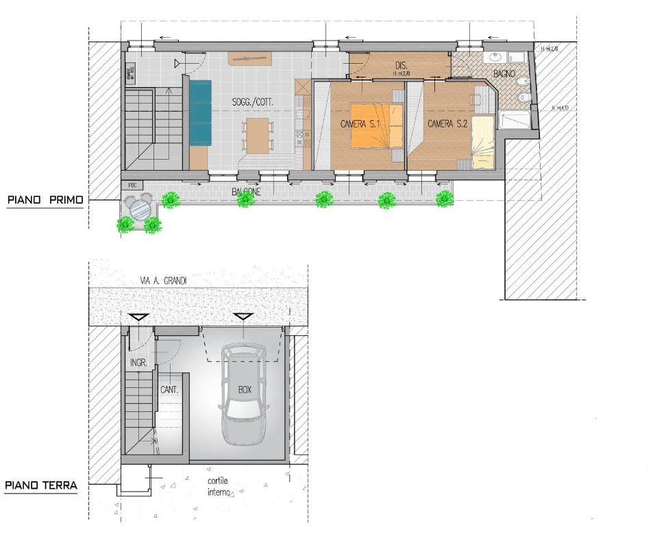 Immagine 6 di Appartamento in vendita  in via Grandi a Cabiate