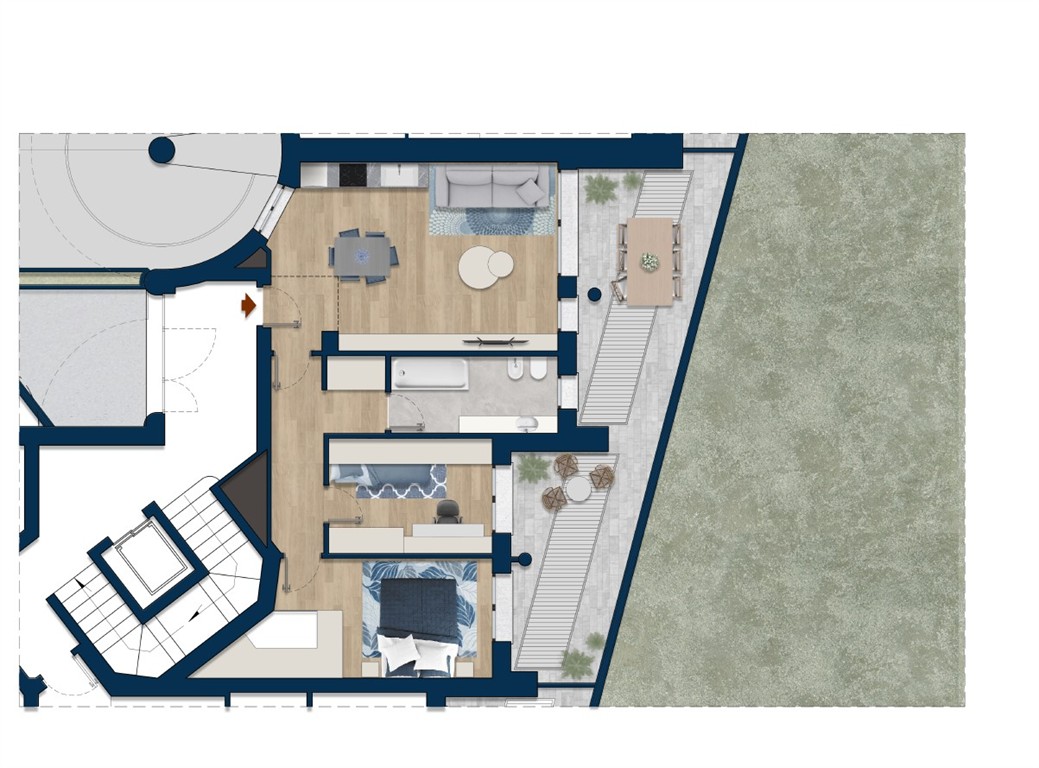 Immagine 10 di Appartamento in vendita  in Via Santa Cecilia 1 a Varedo