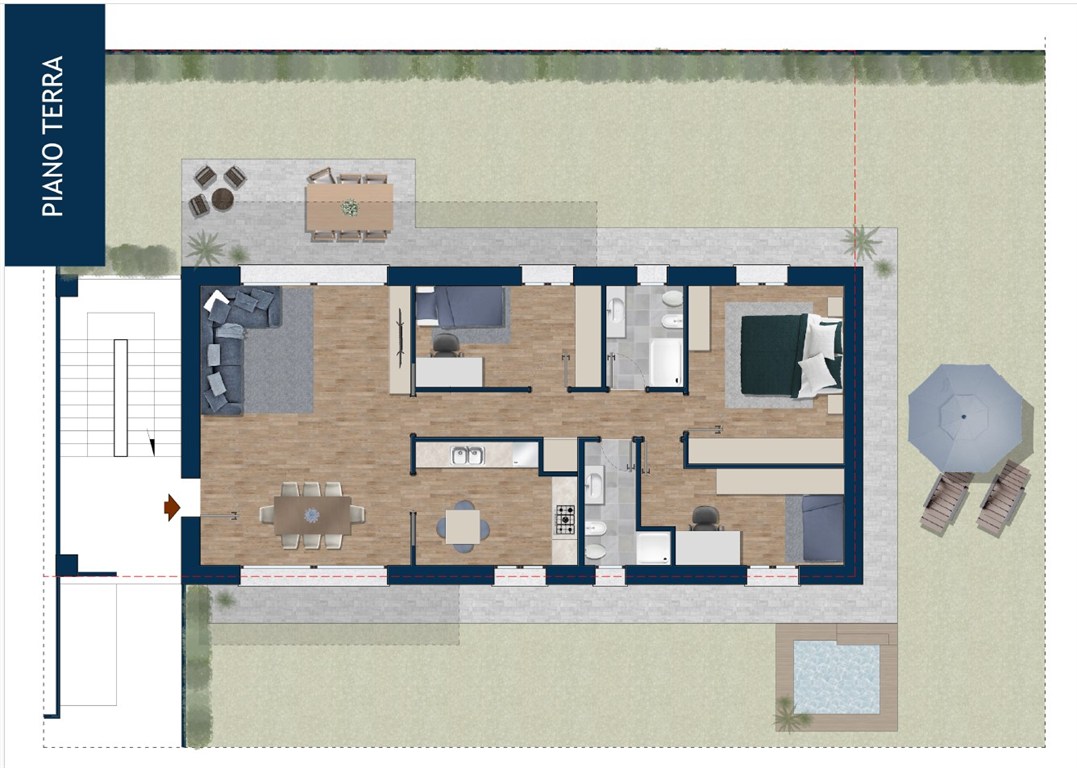 Immagine 10 di Appartamento in vendita  in Via Trieste a Cesate