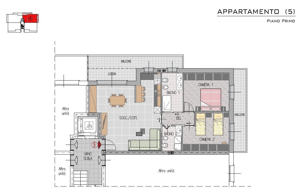Immagine 6 di Appartamento in vendita  a Inverigo
