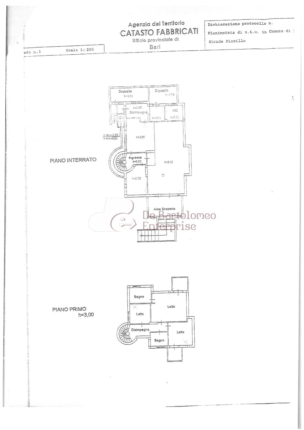 Immagine 10 di Villa in vendita  in TRAVERSA II PIZZILLO a Bari