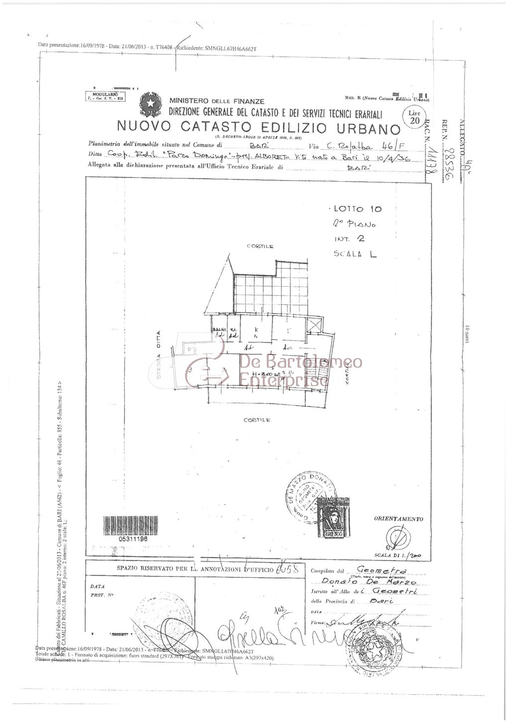 Immagine 7 di Appartamento in vendita  in Via Camillo Rosalba a Bari