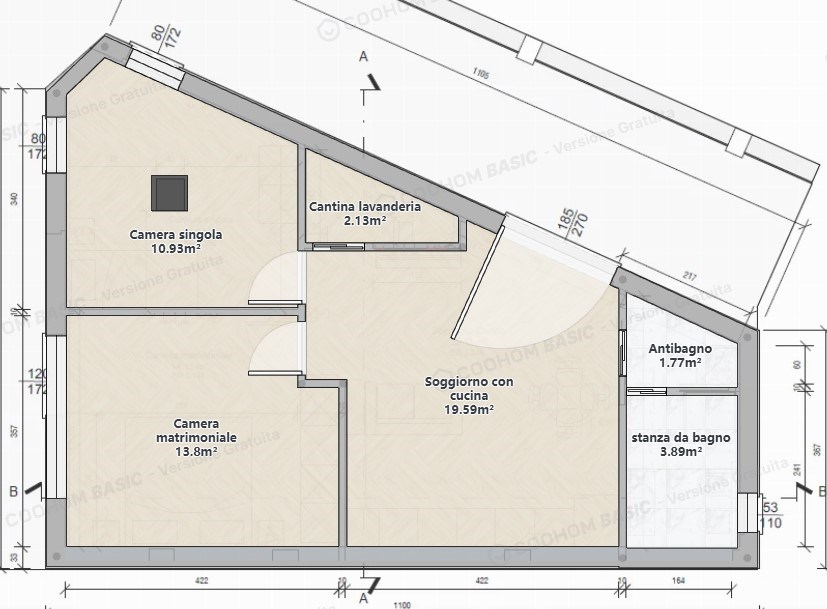 Immagine 10 di Appartamento in vendita  in via redipuglia 68 a Ravenna