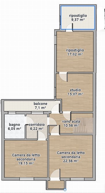 Immagine 11 di Villetta a schiera in vendita  in Via Borse 11 a Alfonsine