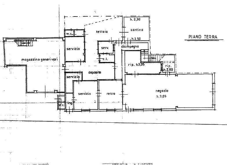 Immagine 10 di Negozio in vendita  in via grattacoppa 283 a Ravenna