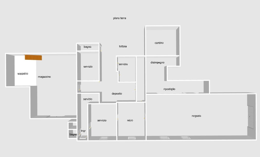 Immagine 11 di Negozio in vendita  in via grattacoppa 283 a Ravenna