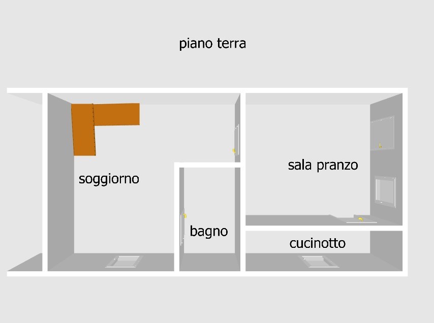 Immagine 13 di Casa bifamiliare in vendita  in via fiumazzo 595 a Lugo