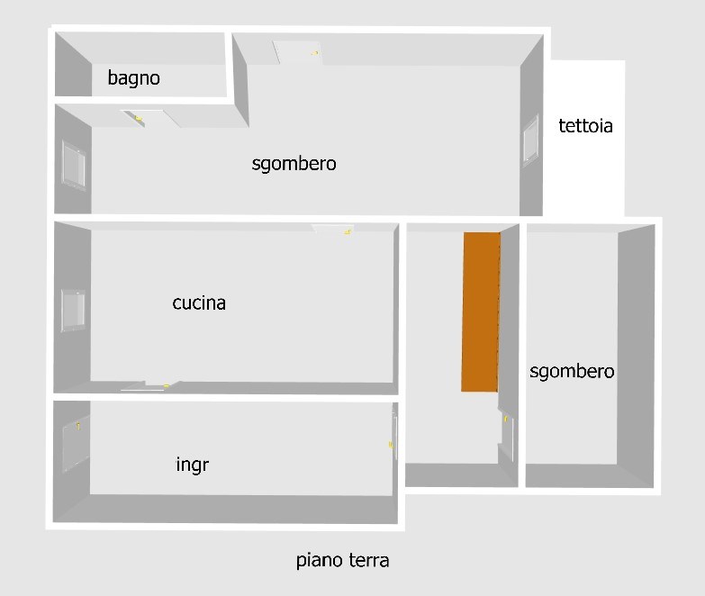 Immagine 13 di Casa bifamiliare in vendita  in via carraia dal buono 16 a Lugo