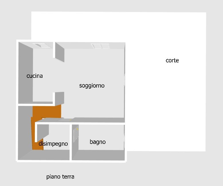 Immagine 12 di Villetta a schiera in vendita  in via officine marini 10b a Alfonsine