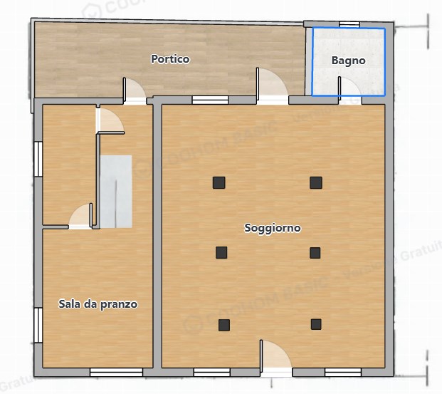 Immagine 10 di Casa bifamiliare in vendita  in via Reale 305 a Alfonsine