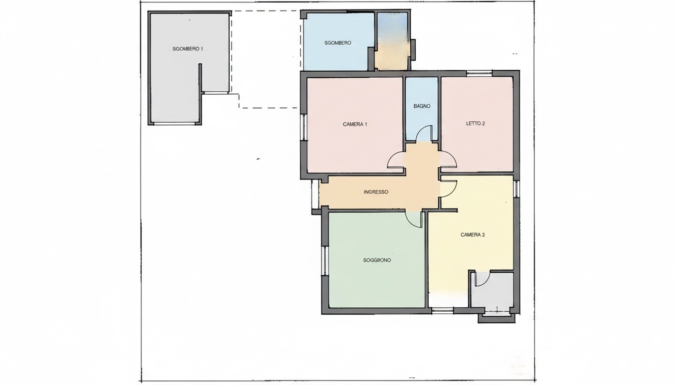 Immagine 10 di Casa indipendente in vendita  in via peo bertoni 15 a Alfonsine