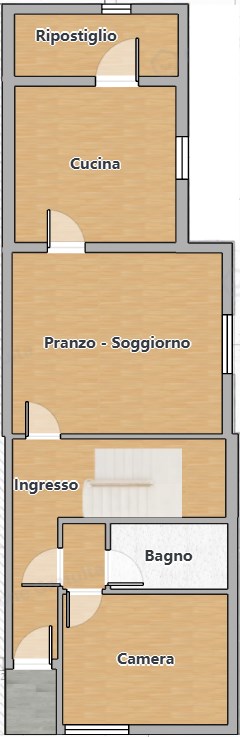 Immagine 11 di Casa bifamiliare in vendita  in via pastorella 77 a Lugo