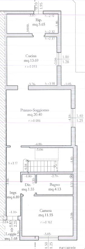 Immagine 10 di Casa bifamiliare in vendita  in via pastorella 77 a Lugo