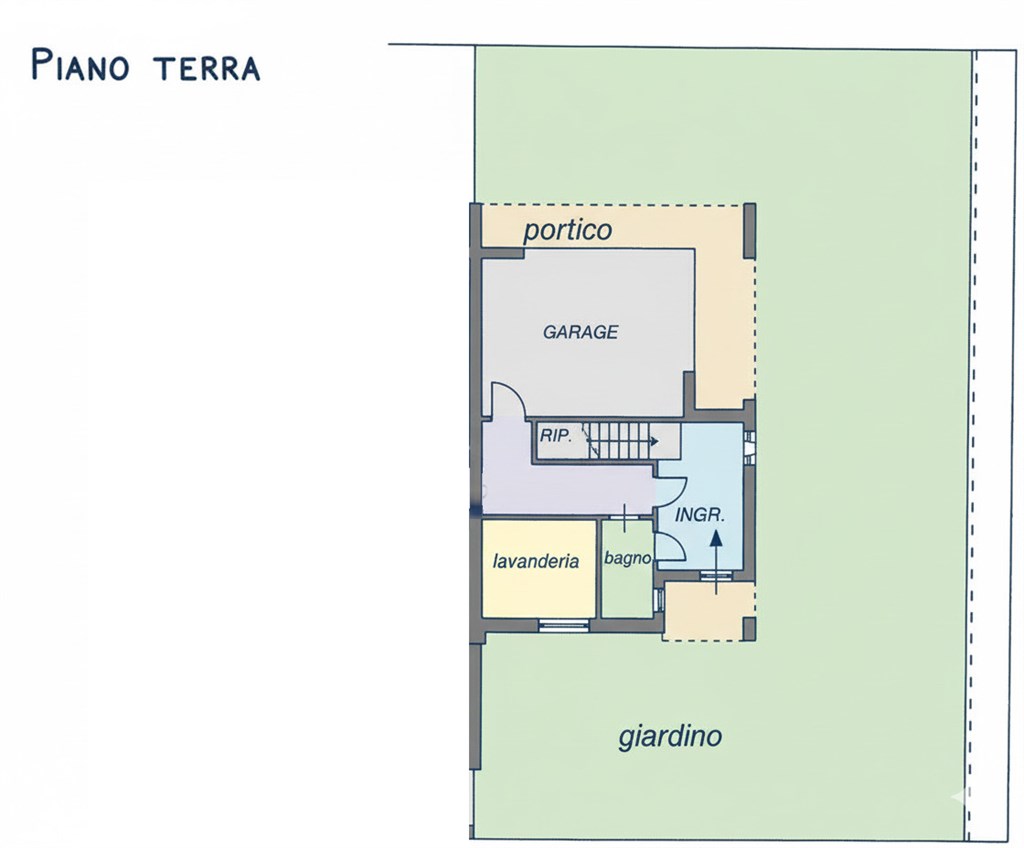 Immagine 10 di Casa bifamiliare in vendita  in via bruno buozzi 5 a Alfonsine