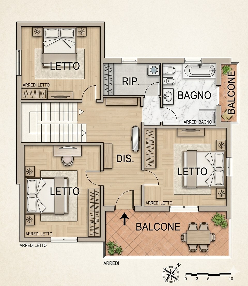 Immagine 13 di Casa indipendente in vendita  in via Roma 55 a Alfonsine