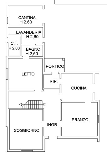 Immagine 10 di Casa indipendente in vendita  in via Roma 55 a Alfonsine