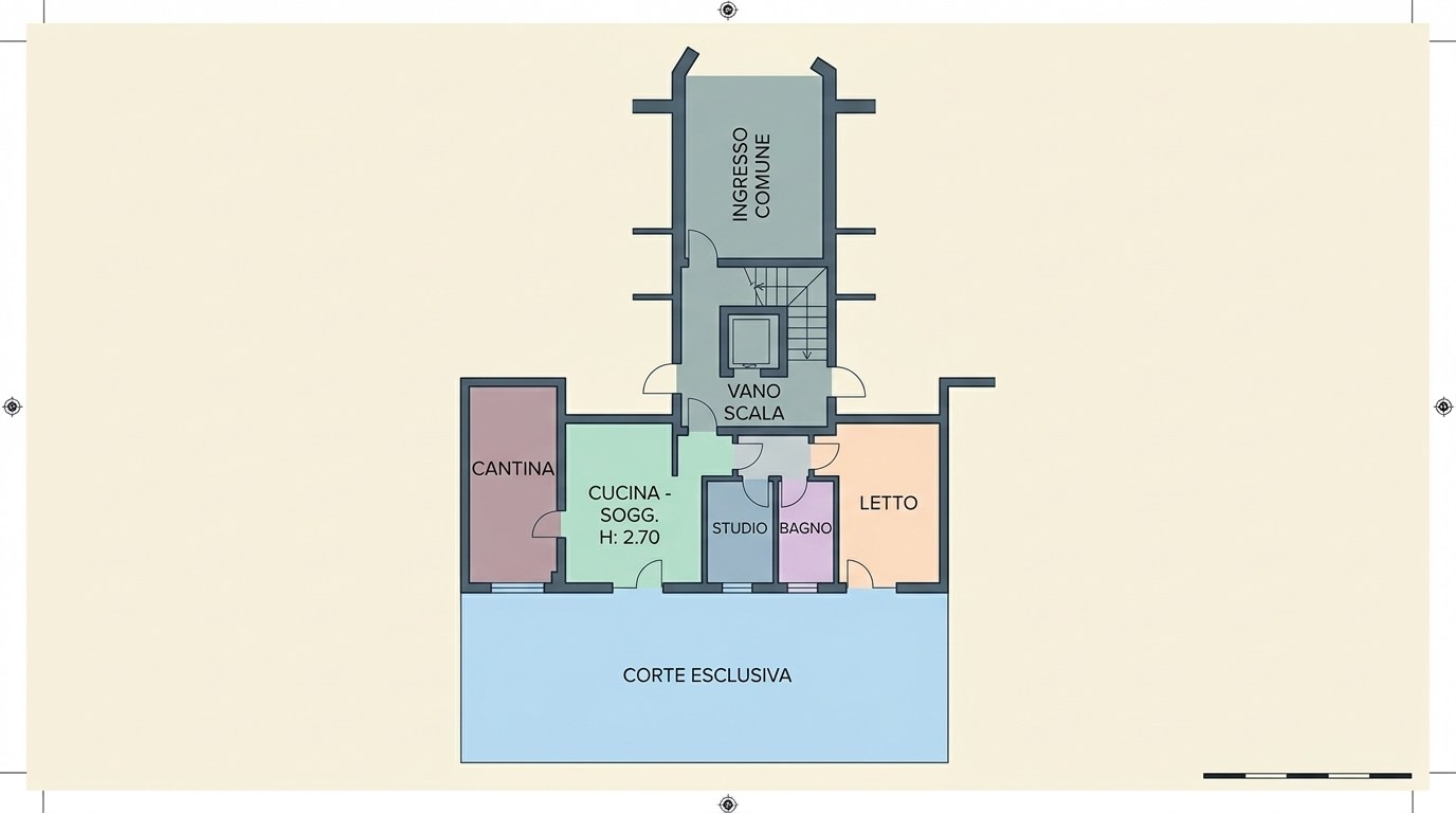 Immagine 10 di Appartamento in vendita  in via margotti 3 a Alfonsine