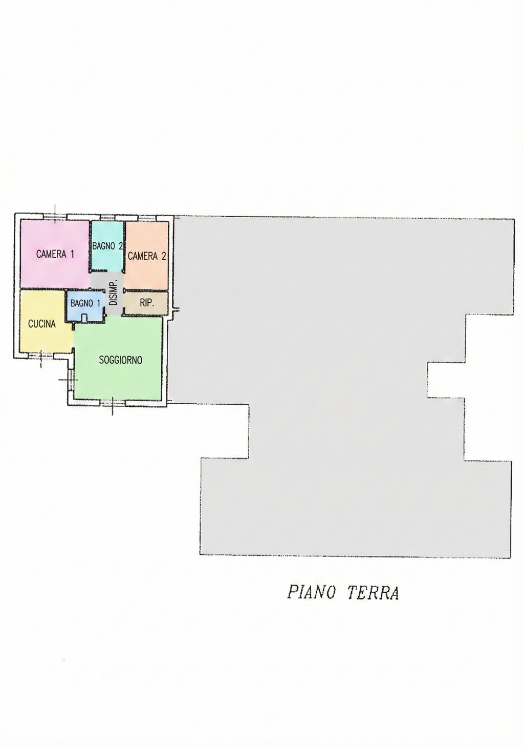 Immagine 10 di Casa semindipendente in vendita  in Via Santerno Ammonite 161 a Ravenna
