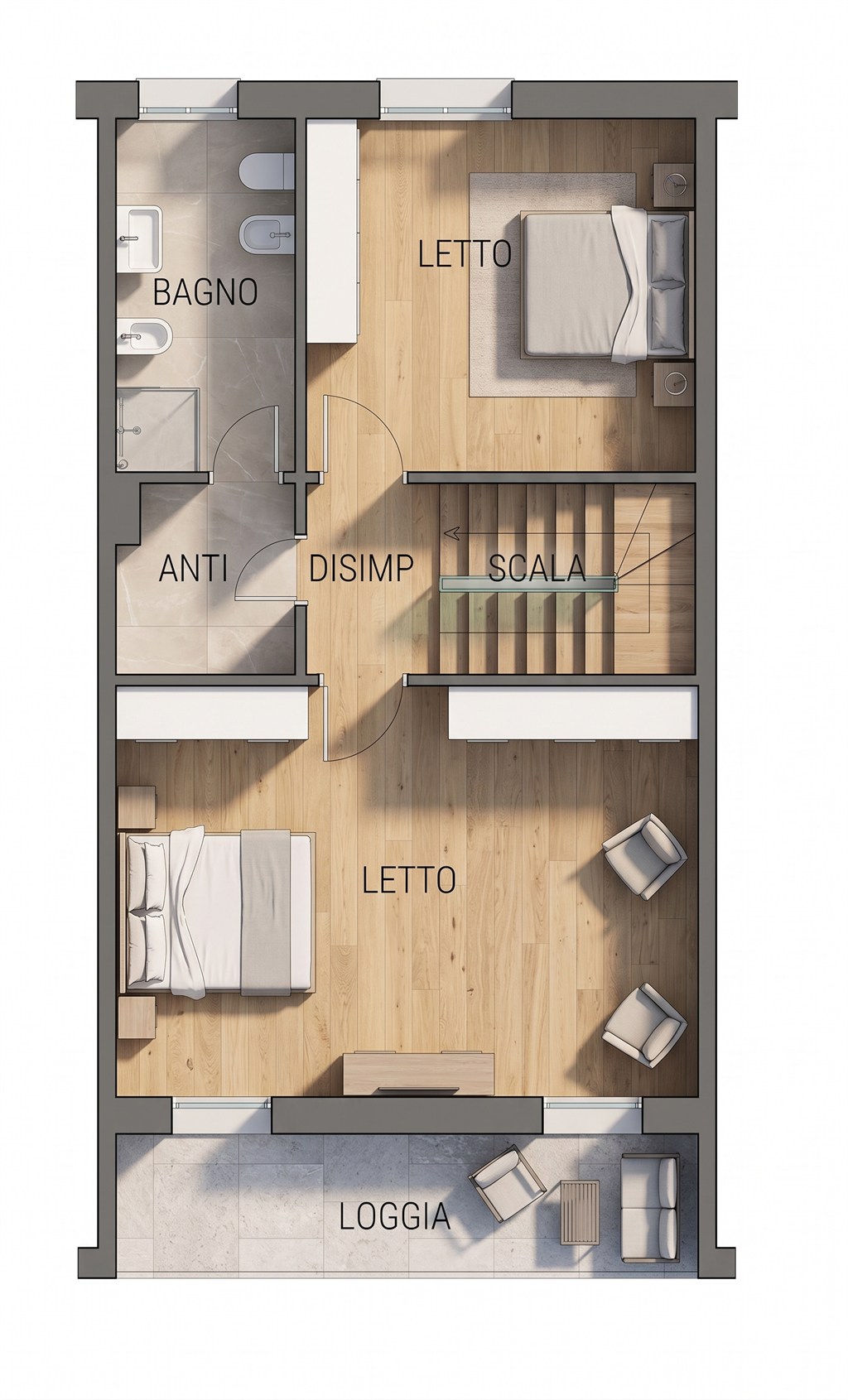 Immagine 12 di Villetta a schiera in vendita  in Via Gaetano Salvemini 17 a Ravenna