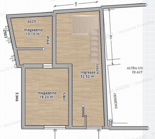 Immagine 13 di Casa semindipendente in vendita  in P.za della Libertà 27 a Bagnacavallo