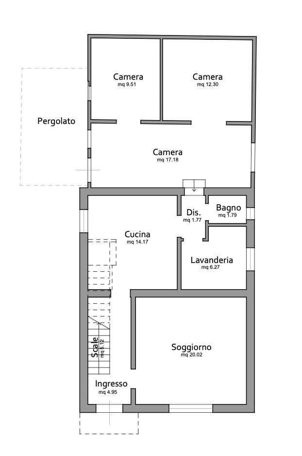 Immagine 10 di Casa indipendente in vendita  in via folicaldi 12 a Ravenna