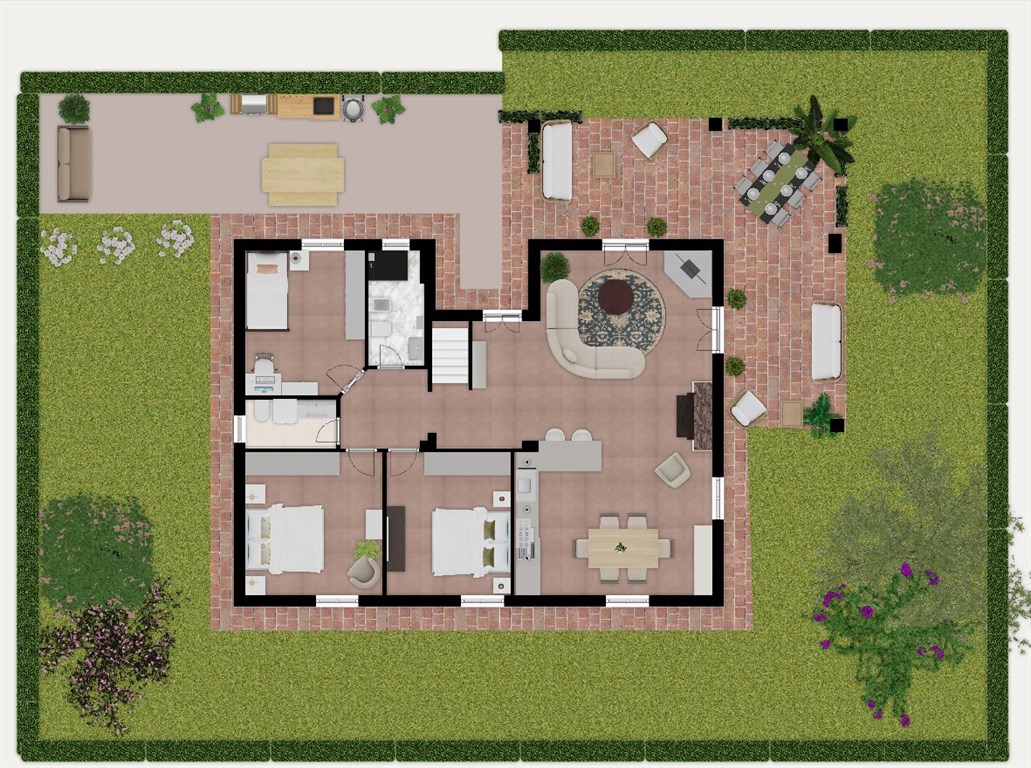 Immagine 12 di Villa in vendita  a Bracciano