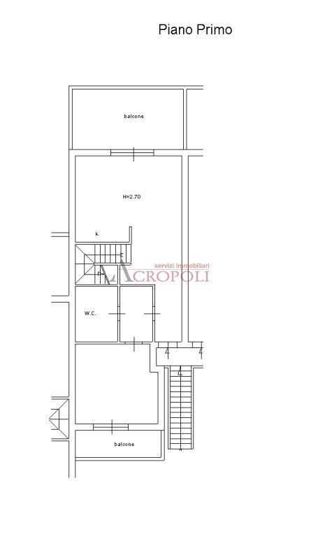 Immagine 10 di Villetta a schiera in vendita  a Bracciano