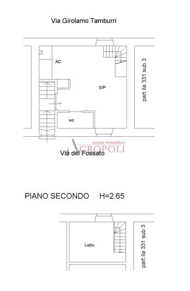 Immagine 10 di Appartamento in vendita  in Via del Fossato a Bracciano