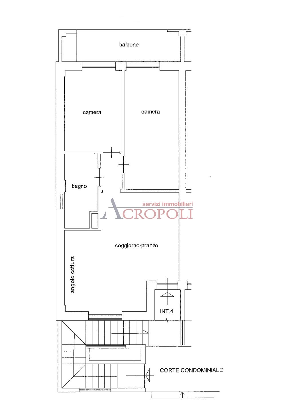 Immagine 10 di Appartamento in vendita  a Roma