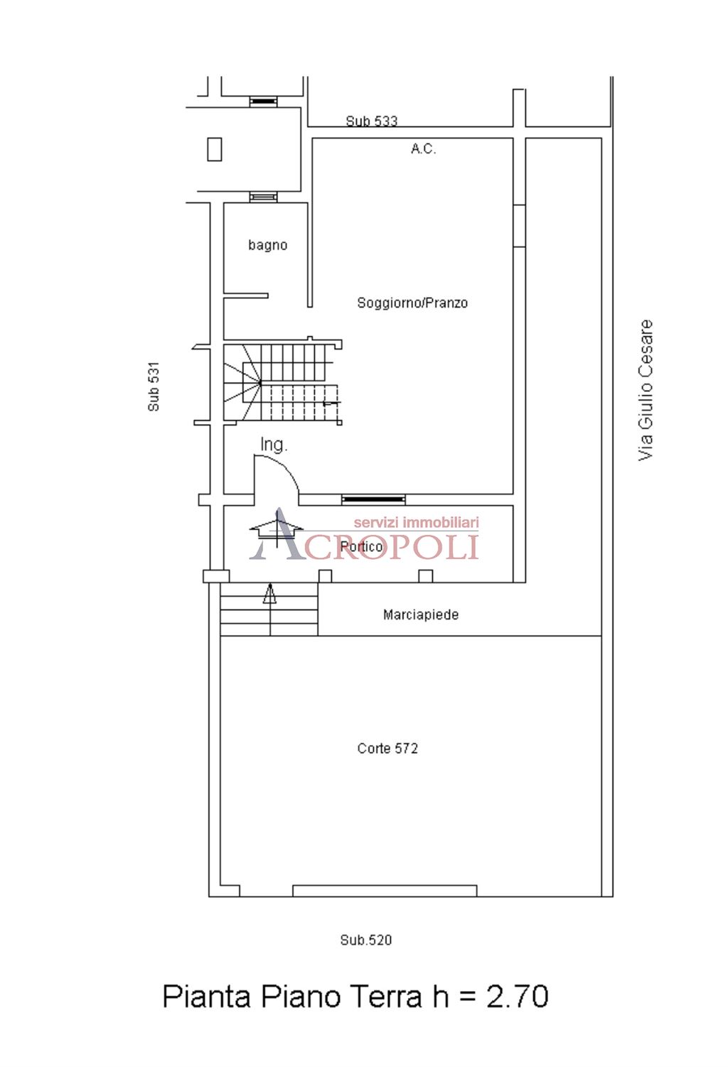 Immagine 11 di Villetta a schiera in vendita  in via Costantino a Anguillara Sabazia