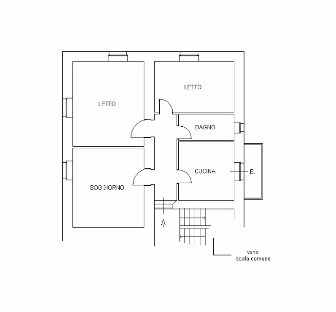 Immagine 10 di Appartamento in vendita  in Via Francesco Silla 7 a Bracciano