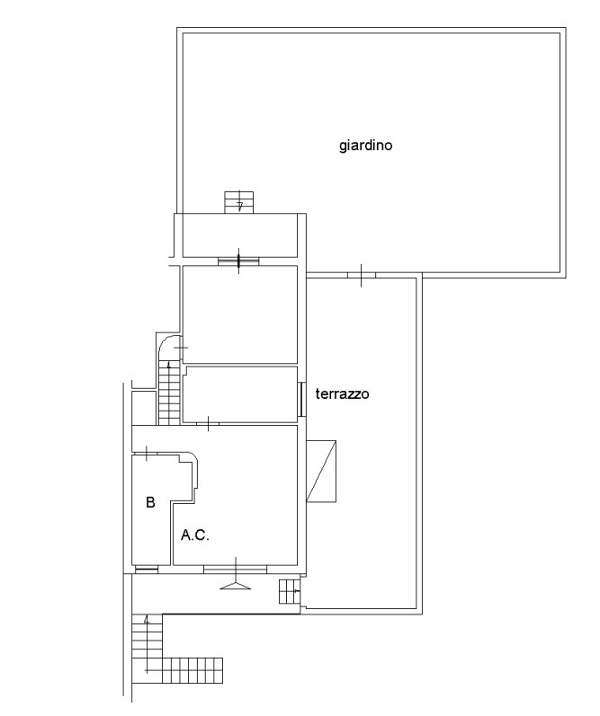 Immagine 10 di Villetta a schiera in vendita  a Manziana