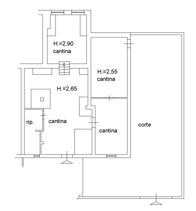 Immagine 11 di Villetta a schiera in vendita  a Manziana