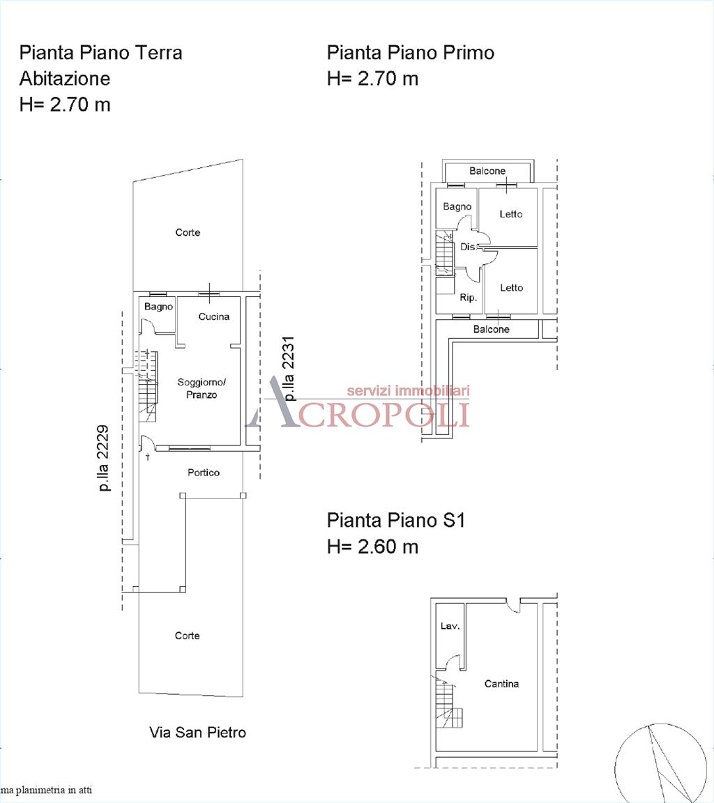 Immagine 10 di Villetta a schiera in vendita  in Via San Pietro a Trevignano Romano