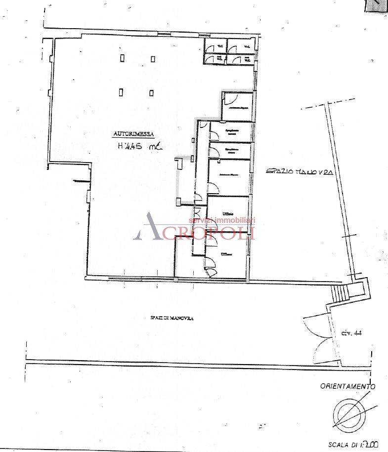 Immagine 4 di Magazzino in affitto  in via Garessio a Roma