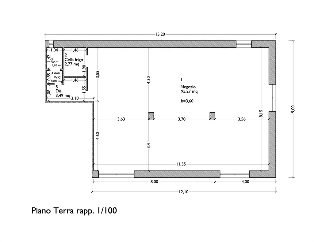 Immagine 10 di Negozio in affitto  a Anguillara Sabazia