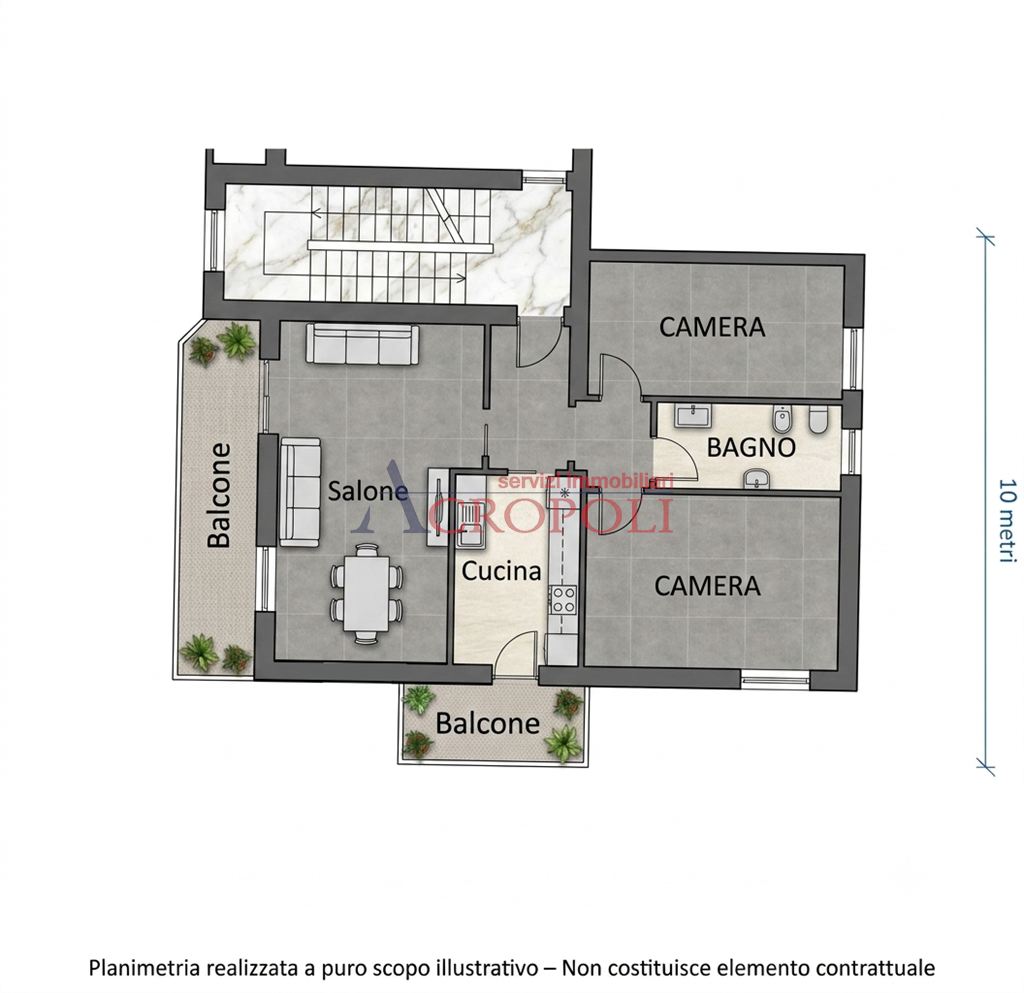 Immagine 10 di Appartamento in vendita  in via degli oleandri a Anguillara Sabazia