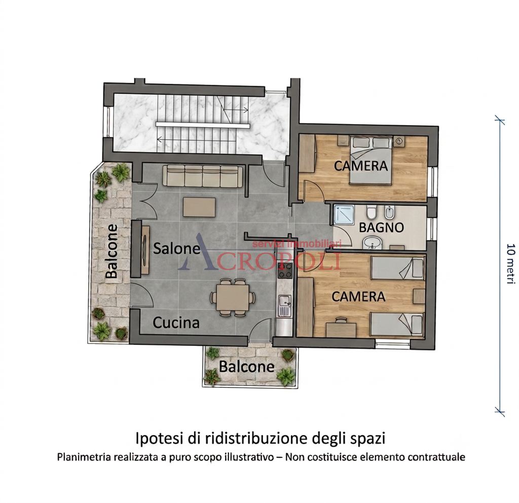 Immagine 11 di Appartamento in vendita  in via degli oleandri a Anguillara Sabazia
