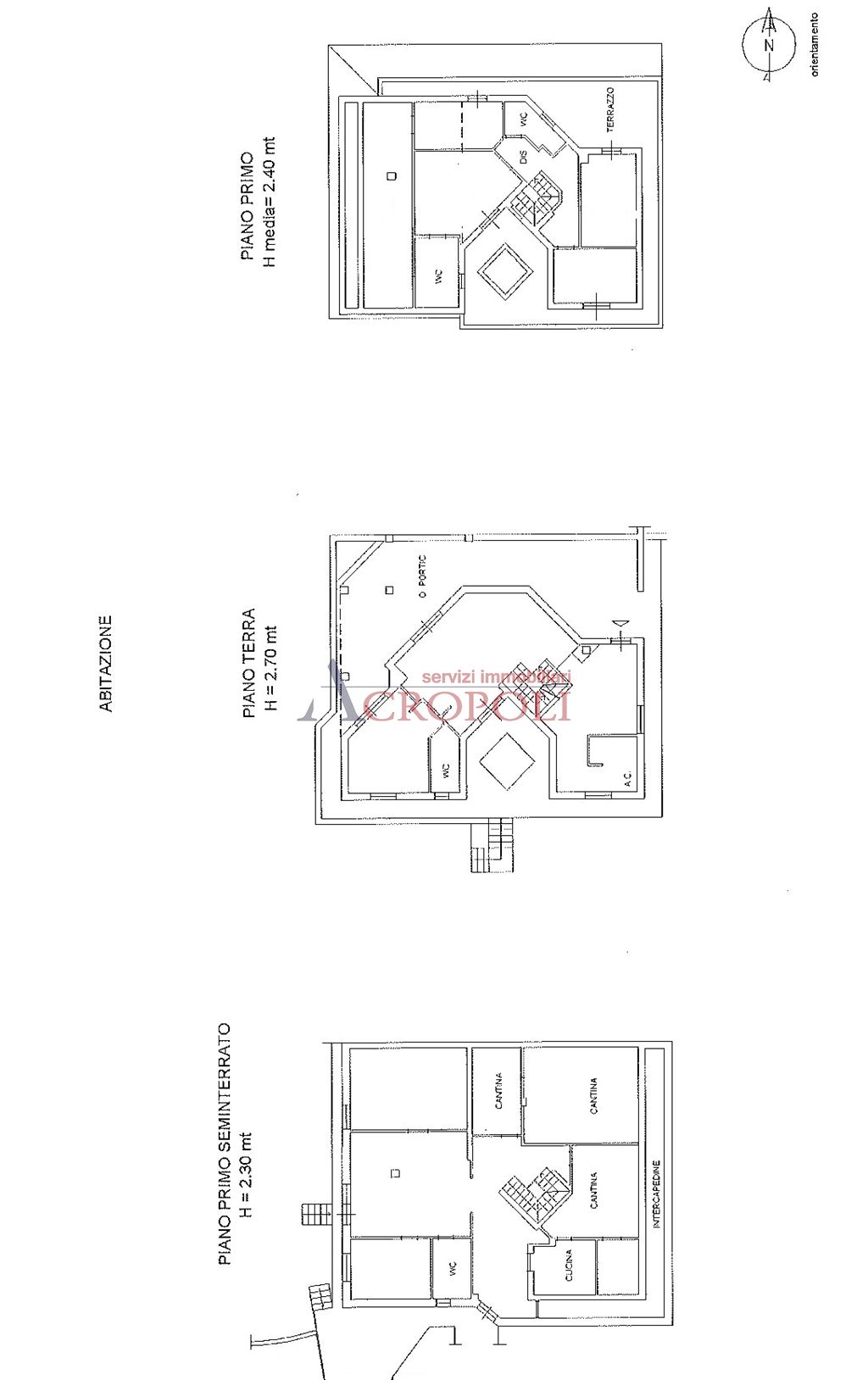 Immagine 11 di Villa in vendita  in via dei Gelsomini a Anguillara Sabazia