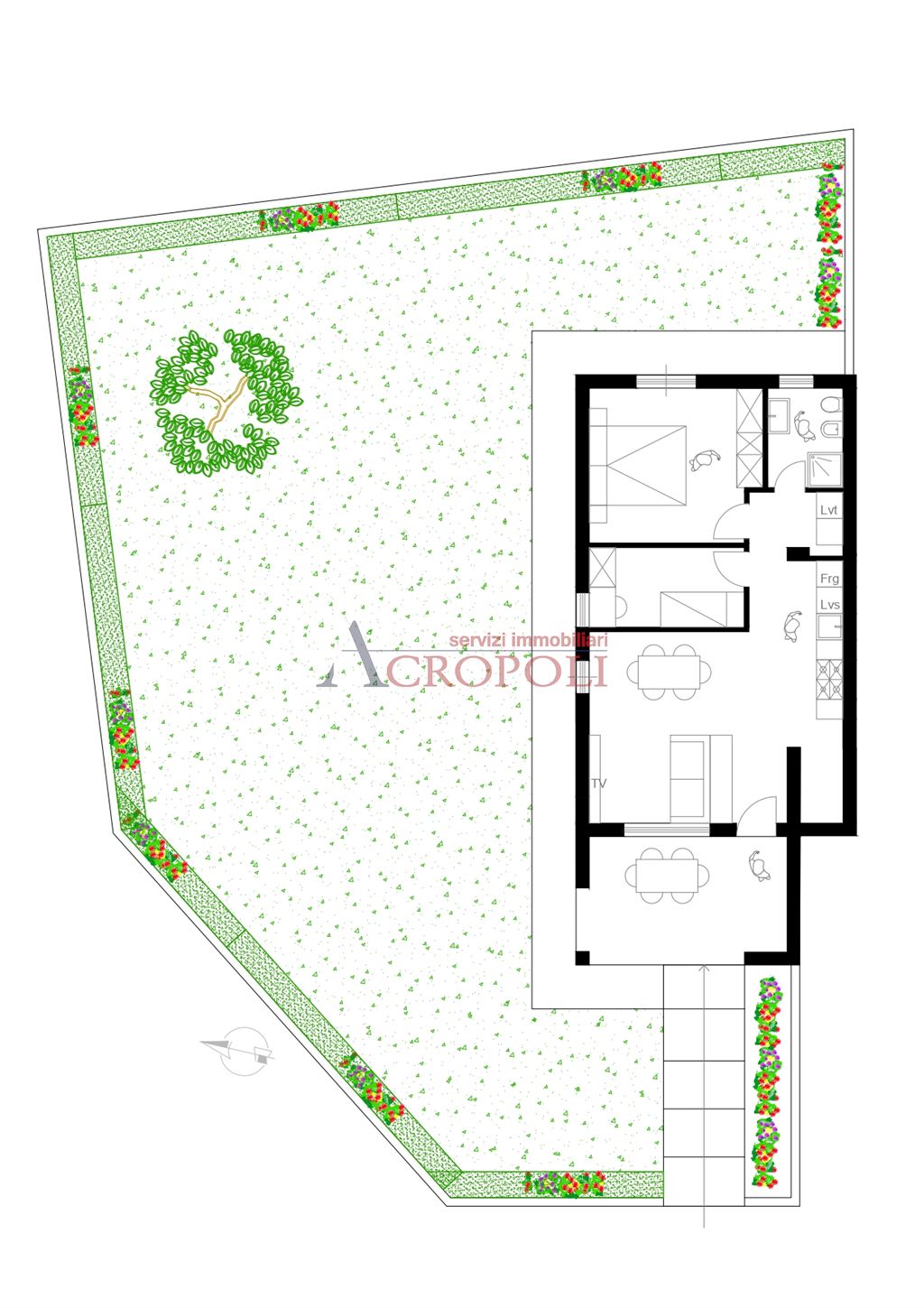 Immagine 11 di Appartamento in vendita  in via Beethoven a Anguillara Sabazia