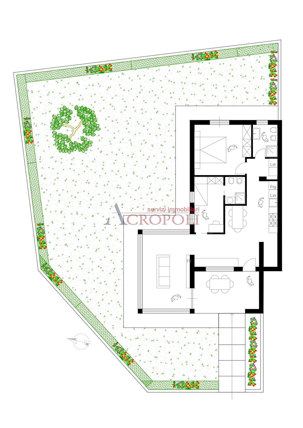 Immagine 12 di Appartamento in vendita  in via Beethoven a Anguillara Sabazia