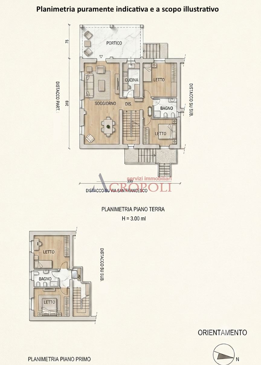 Immagine 10 di Casa bifamiliare in vendita  in via  Comunale di San Francesco a Anguillara Sabazia