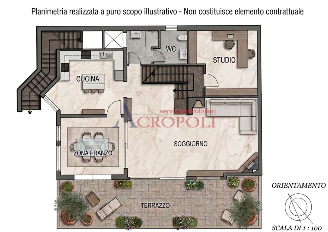 Immagine 11 di Casa bifamiliare in vendita  in Via Poggio delle Ginestre a Trevignano Romano